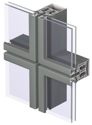 Модульное остекление фасадов